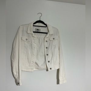 White corduroy jacket